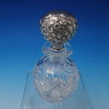 Cluny by Gorham Sterling Silver Perfume Bottle Crystal #B1V 5 3/4" Tall (#3135)