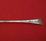 Lap Over Edge Acid Etched by Tiffany and Co Sterling Parfait Spoon Multi Petal