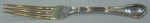 Paul Revere by Towle Sterling Silver Strawberry Fork Gold Washed