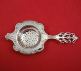 Viking Rose by Marthinsen Sterling Silver Tea Strainer Fancy 5 1/2"