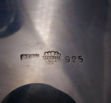 Water Lily by Camusso Peruvian Sterling Silver Business Card Tray (#4694)