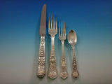 Coburg by Various English Sterling Silver Flatware Set Service 33 pieces Dinner