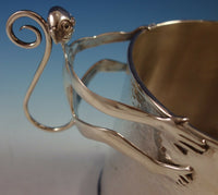 Emilia Castillo Mexico Silverplate Ice Bucket Set 2pc with Monkey Motif (#2695)