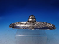 Duke of York by Whiting Sterling Silver Pen Tray with Inkwell #3565 (#7146)