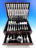 Wild Rose by Watson Sterling Silver Flatware Set 12 Service 101 Pieces Dinner