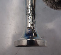 Thomas Alfred Skiner English Victorian Sterling Salt Pepper Shakers (#6817-2)