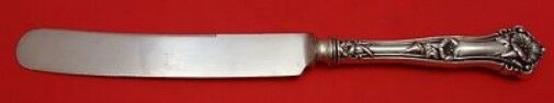 Morning Glory by Alvin Sterling Silver Dinner Knife Blunt Stainless 9 5/8"