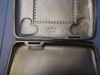 Murrle Bennet MB English Sterling Silver Card Case Hearts Birmingham 1904 #6501