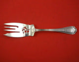Hepplewhite Chased by Reed and Barton Sterling Silver Cold Meat Fork Pcd 9 1/4"