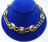 Georg Jensen Sterling Necklace #1 with Leaves and Berries (#J3333)