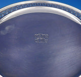 Tiffany and Co Sterling Silver Tray Round with Pierced Edge #17266-1301 (#4705)