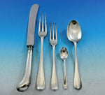 Rattail by Cooper Bros. English Sterling Silver Flatware Set Service 48pc Dinner