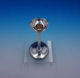 Ainar Axelsson Swedish .830 Silver Candlestick Pair 7 5/8" Modernism (#4901)