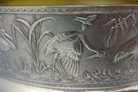 Whiting Sterling Silver Master Nut Bowl On Pedestal w/3-D Squirrels (#0744)