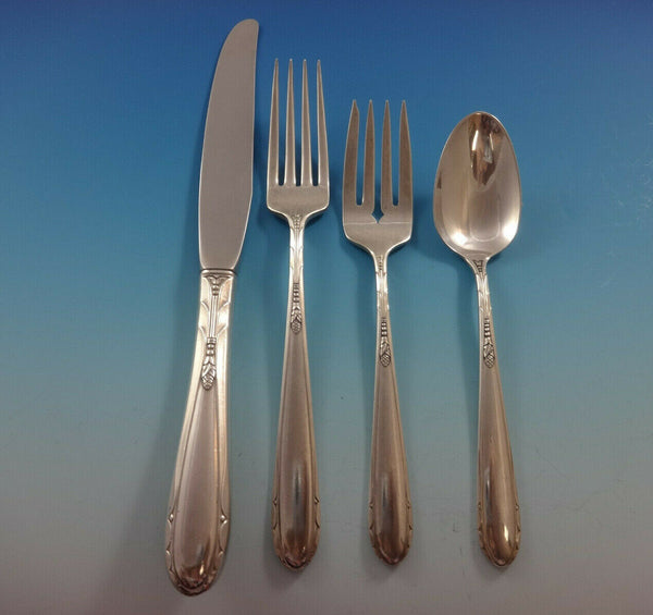 Heiress by Oneida Sterling Silver Flatware Set For 8 Service 36 Pieces