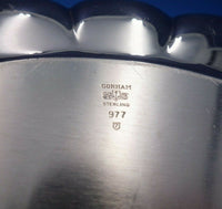 Gorham Sterling Silver Serving Bowl Oval Scalloped Shape #977 (#3255)