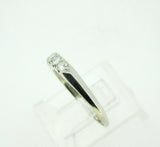 Platinum .35ct Genuine Natural Diamond Ring Band (#J4398)