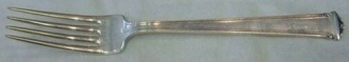 Theseum by International Sterling Silver Regular Fork 7 1/4"