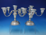 Buttercup by Gorham Sterling Silver Candelabra Pair 5-Light #987 (#3125)