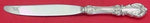 Burgundy by Reed and Barton Sterling Silver Regular Knife Modern 8 7/8" Flatware
