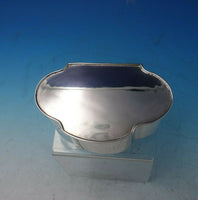 Sanborns Mexican Sterling Silver Jewelry Box on Ball Feet Felt Lined (#5617)