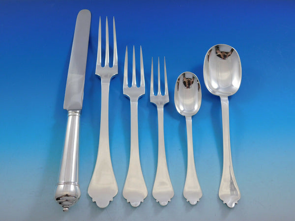 Trifed by James Robinson Sterling Silver Flatware Set Service 37 pcs Dinner