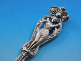 Art Nouveau by Unknown Sterling Silver Baked Potato Fork 8" Figural Server