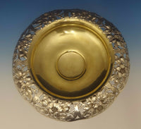 Gorham Sterling Silver Centerpiece Bowl with Wide Floral Pierced Border (#0405)