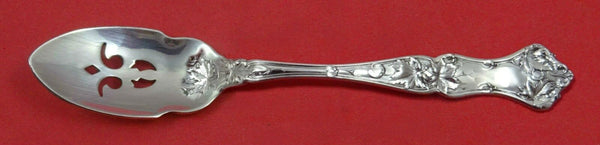 Edgewood by International Sterling Silver Olive Spoon Pierced 5 3/4" Custom Made