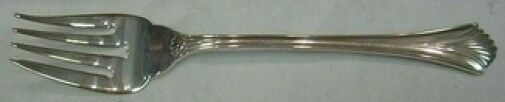 Regency Shell by Lunt Sterling Silver Salad Fork 6 5/8" Vintage Flatware