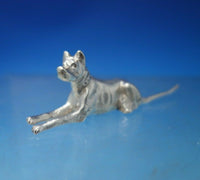 Sterling Silver Paperweight "German Shepherd" 3/4" x 2 1/2" .7 ozt. (#5904)