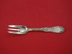Chrysanthemum by Tiffany and Co. Sterling Silver Salad Fork 3-tine 2-hole 6 3/4"