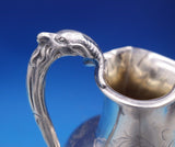 Stephen Smith and Son English Victorian Sterling Silver Creamer with Goat #7037