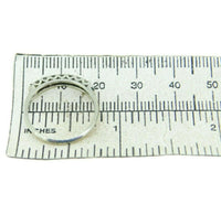 Vintage Platinum Genuine Natural Diamond Ring Band (#J4686)