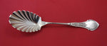 Alameda aka Ivy by Koehler & Ritter Sterling Silver Preserve Spoon Fluted 7"