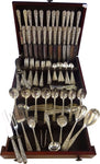 Repousse by Kirk Sterling Silver Flatware Service For 12 Set 143 Pcs Dinner Size