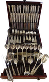 Repousse by Kirk Sterling Silver Flatware Service For 12 Set 143 Pcs Dinner Size