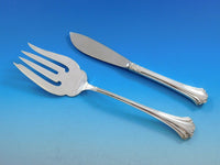 English Chippendale by Reed & Barton Sterling Silver Flatware for 8 Set 47 pcs