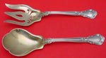 Chantilly by Gorham Sterling Silver Salad Serving Set GW w/ pierced fork 8 3/4"