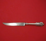Grande Baroque by Wallace Sterling Silver Steak Carving Knife w/o Guard 10 1/2"