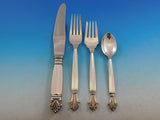 Acanthus by Georg Jensen Danish Sterling Silver Flatware Set Service 36 pcs