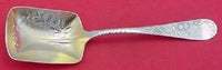 Number 38 Engraved By Towle Sterling Silver Preserve Spoon GW Rectangular