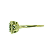 14k Yellow Gold Art Deco 1/2ct Genuine Natural Diamond Ring (#J4629)