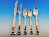 Romance of the Sea by Wallace Sterling Silver Flatware Set Service Dinner 43 Pcs