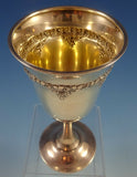Normandie by Wallace Sterling Silver Goblet Gold Washed #116 (#1296)