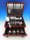 Japanese by Tiffany Co Sterling Silver Flatware Set Service 77 Pcs Audubon Birds