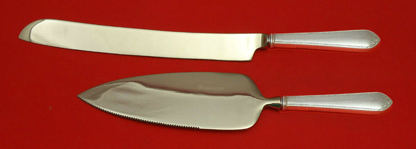 Prudence by Lunt Sterling Silver Wedding Cake Set Server 2pc Custom Made HHWS