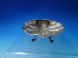 Sterling Silver Nut Dish Shell Footed Handwrought 3 1/2" x 1 1/2" 2 ozt (#6158)