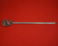 Aztec by Hector Aguilar Mexican Sterling Silver Candle Snuffer AS 13 1/4"