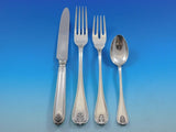 Laura by Buccellati Sterling Silver Flatware Set for 8 Service 34 Pieces Italian